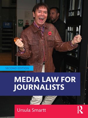 cover image of Media Law for Journalists